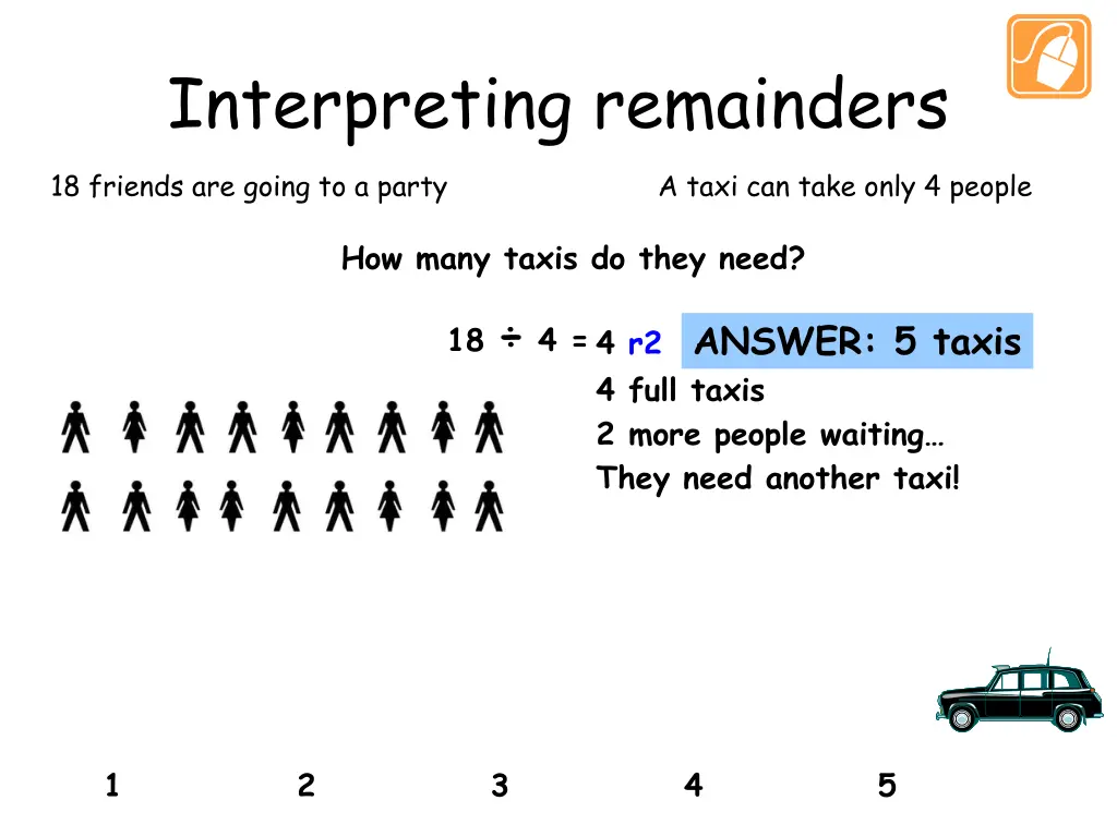 interpreting remainders