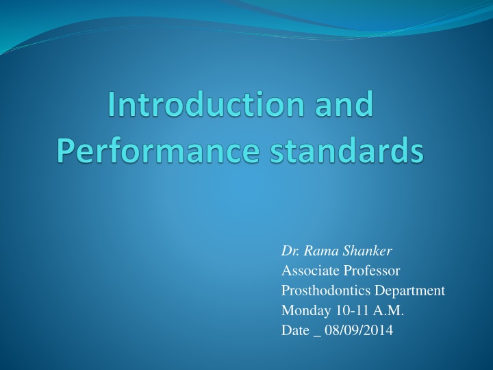 dr rama shanker associate professor