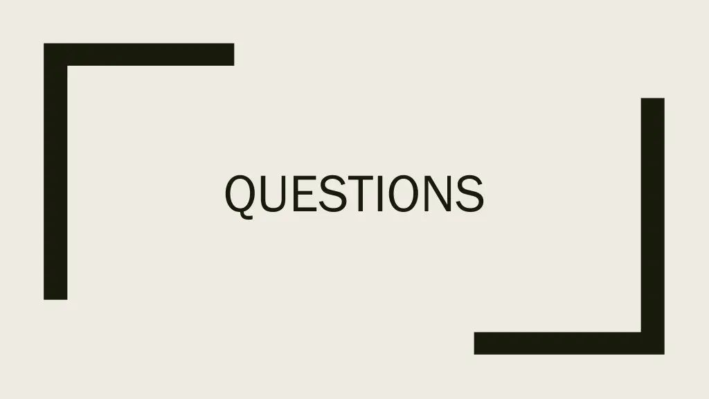 questions
