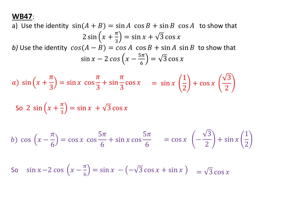 wb47 a use the identity