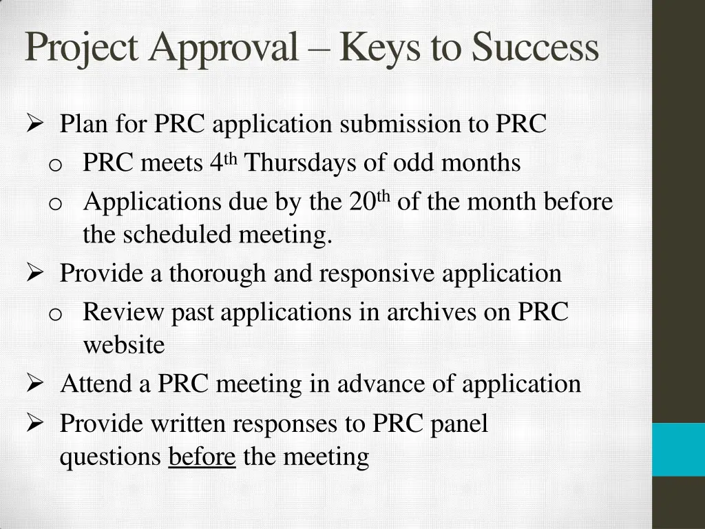 projectapproval keystosuccess