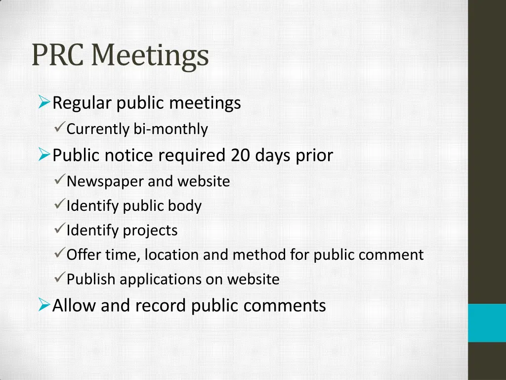 prcmeetings
