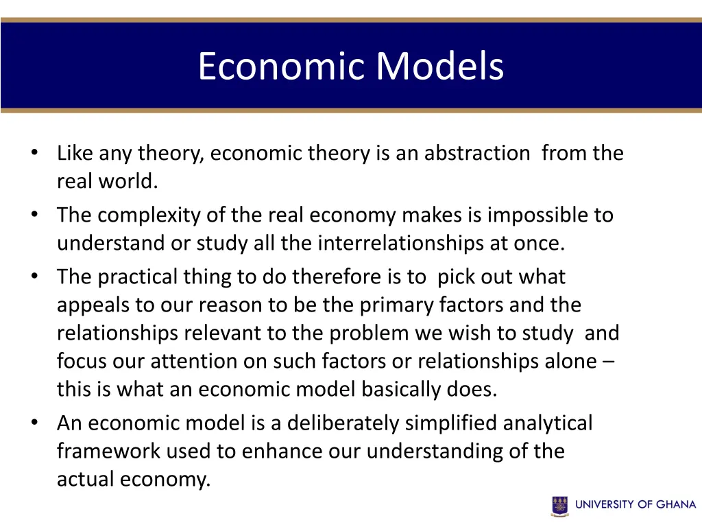 economic models