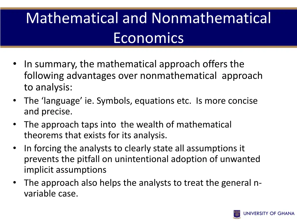 mathematical and nonmathematical economics 2