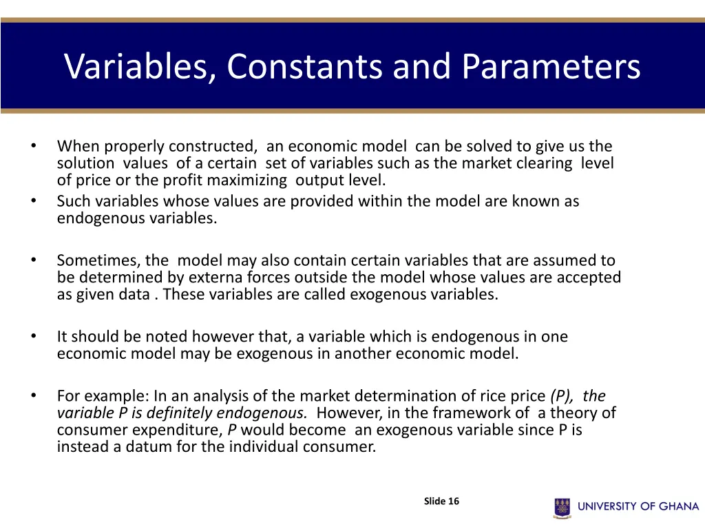 variables constants and parameters 1
