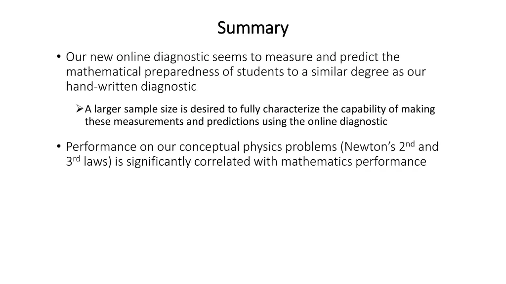 summary summary 1