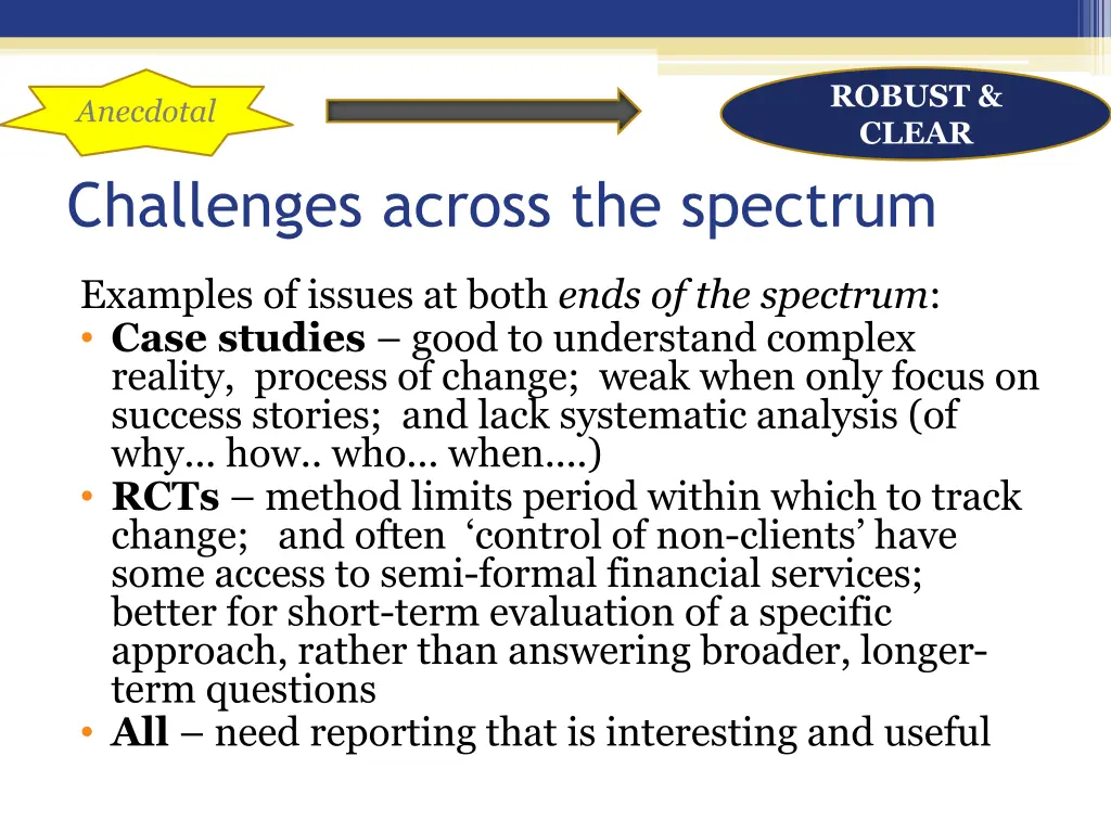 robust clear
