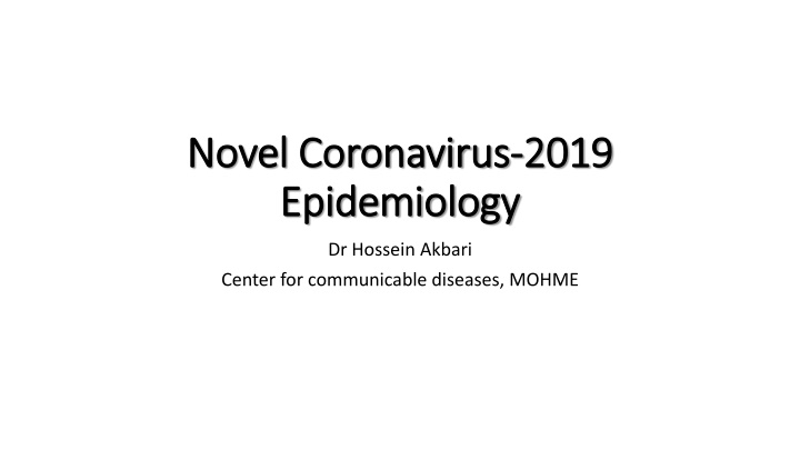 novel coronavirus novel coronavirus 2019