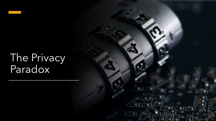 the privacy paradox
