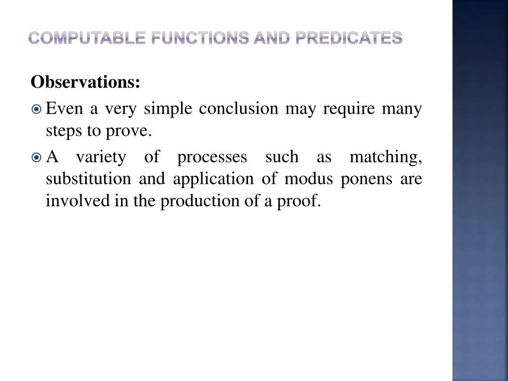 computable functions and predicates 1