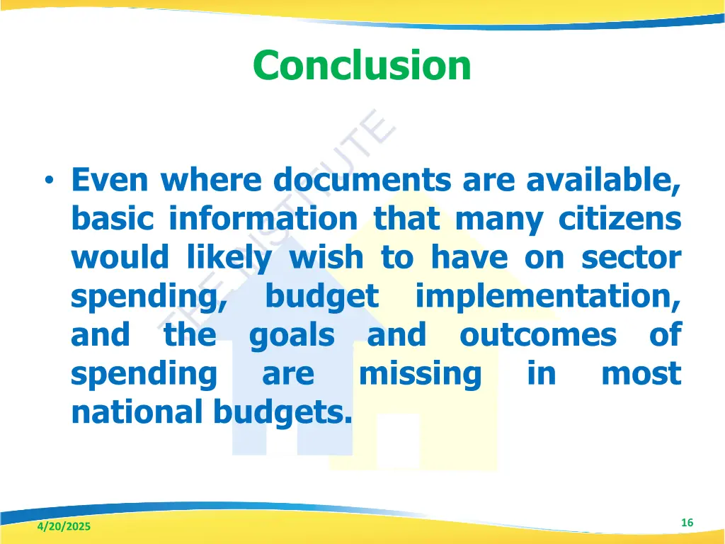 conclusion 1