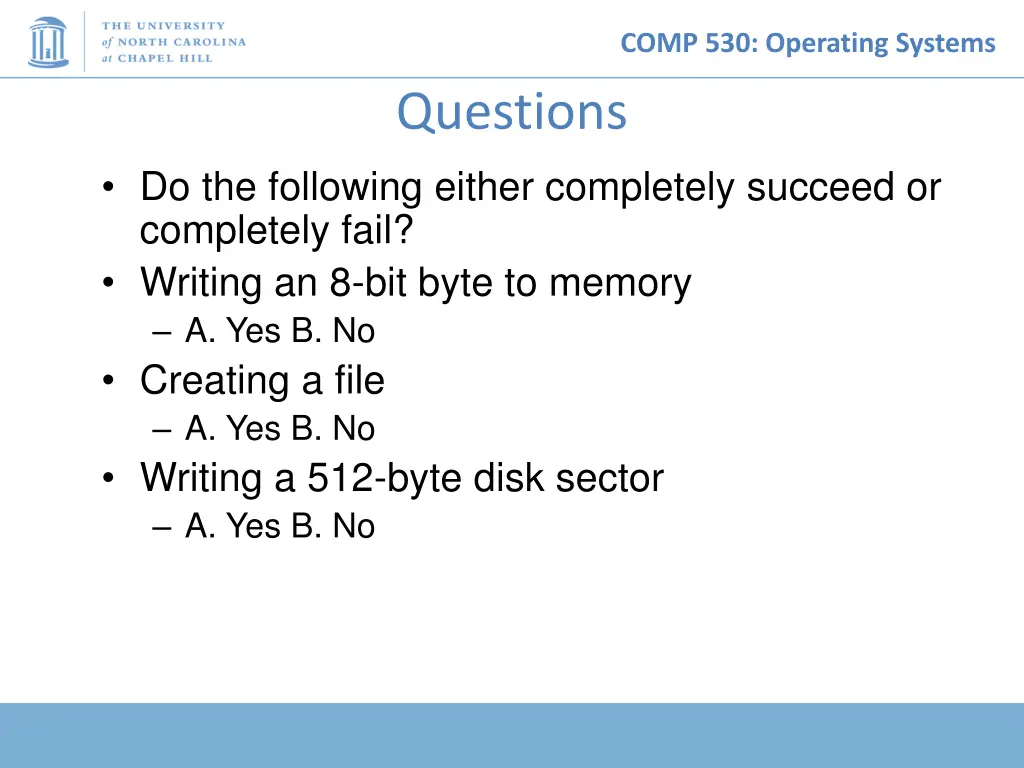 comp 530 operating systems 24
