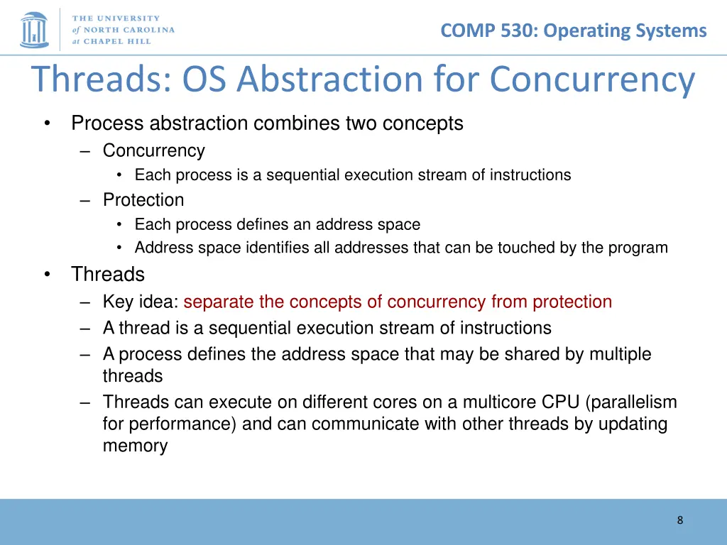 comp 530 operating systems 6