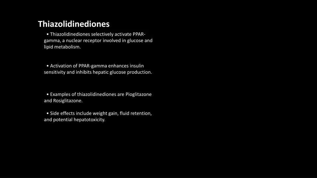 thiazolidinediones