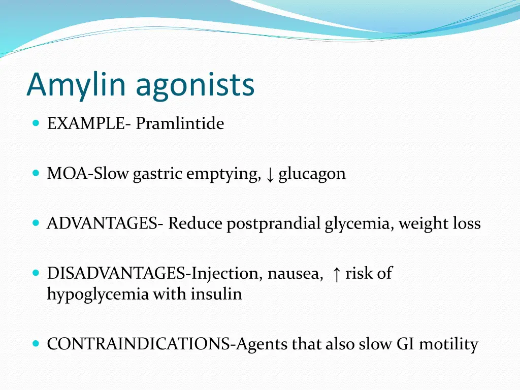 amylin agonists
