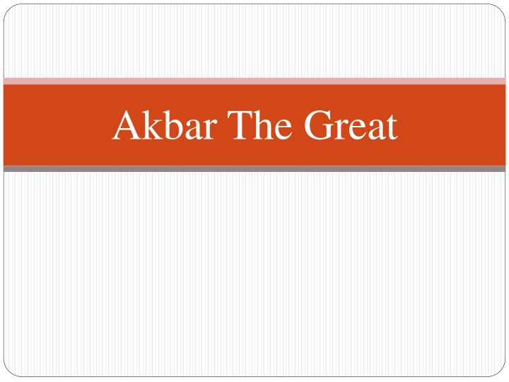 akbar the great
