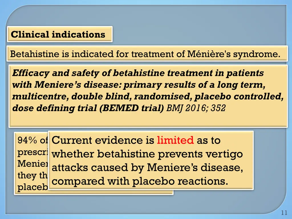 clinical indications