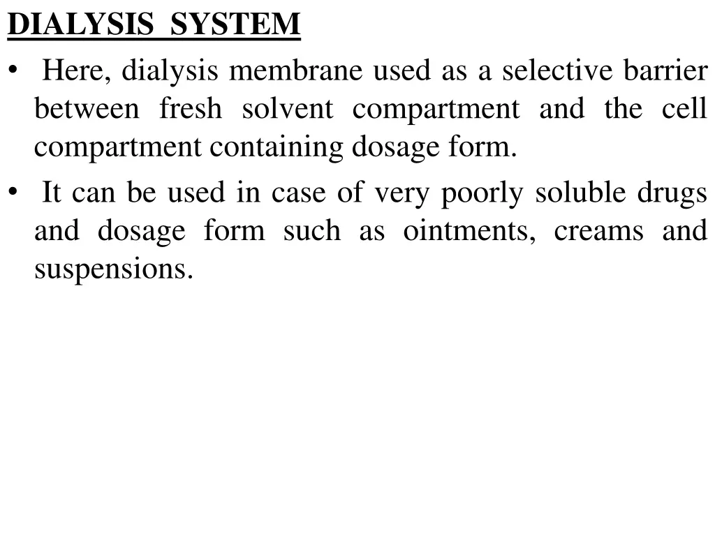 dialysis system here dialysis membrane used