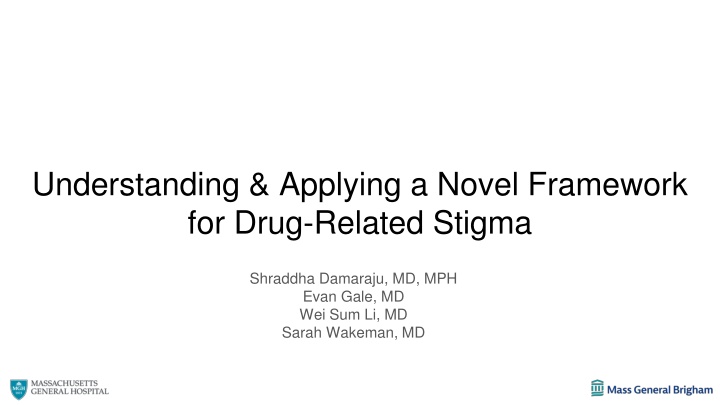 understanding applying a novel framework for drug