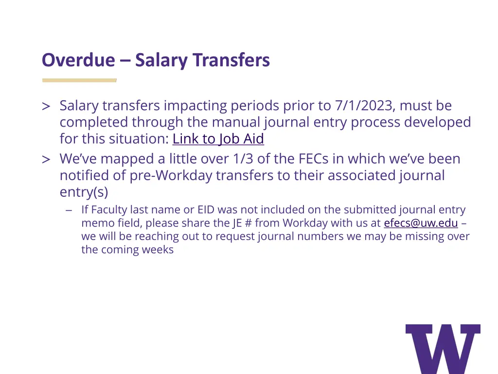 overdue salary transfers