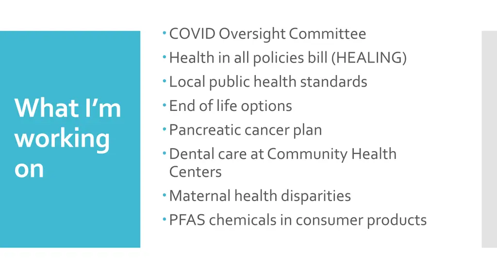 covid oversight committee health in all policies