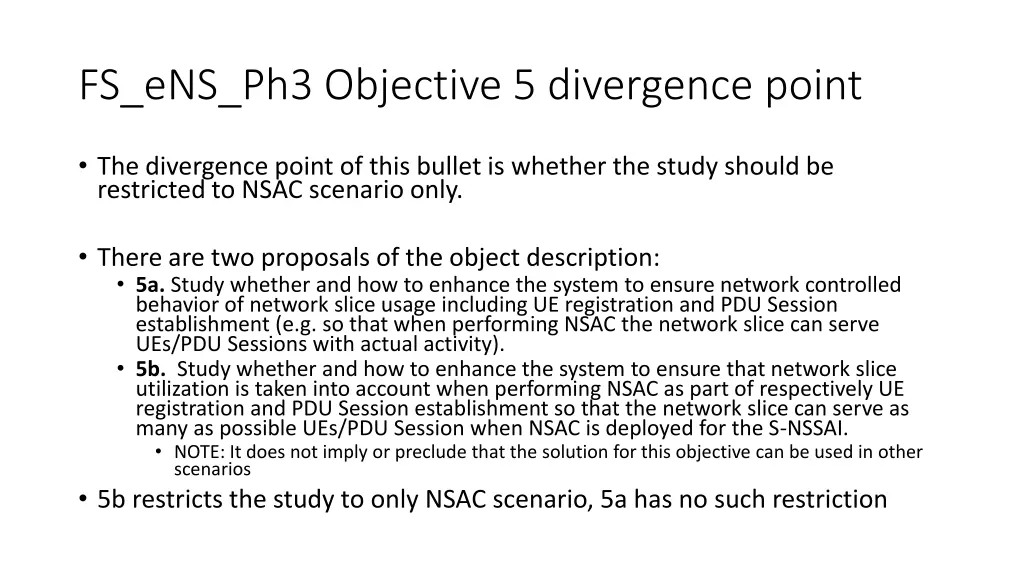 fs ens ph3 objective 5 divergence point