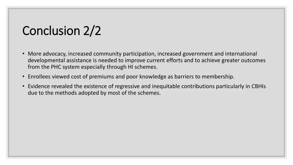 conclusion 2 2 conclusion 2 2