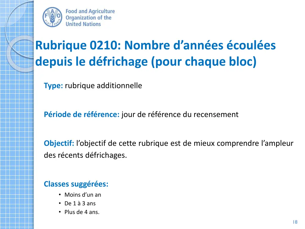rubrique 0210 nombre d ann es coul es depuis