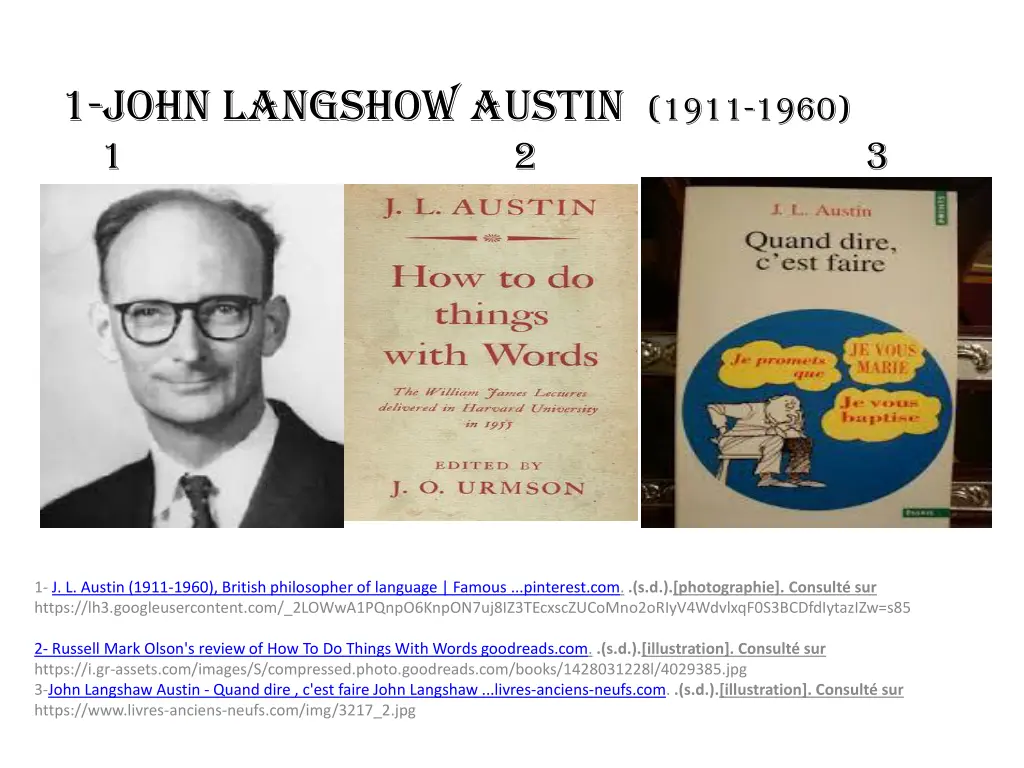 1 john langshow austin 1911 1960 1 2 3