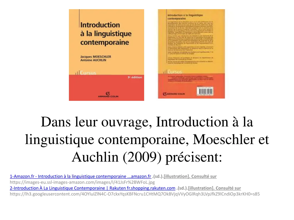 dans leur ouvrage introduction la linguistique