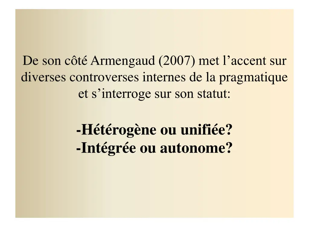 de son c t armengaud 2007 met l accent