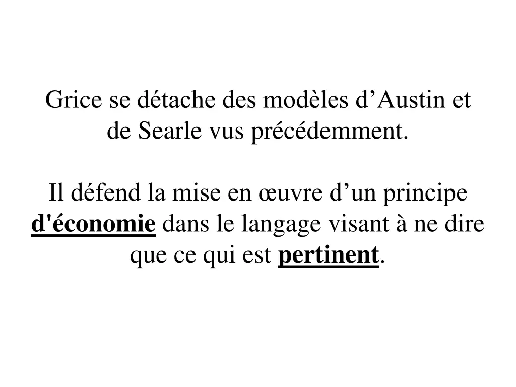 grice se d tache des mod les d austin