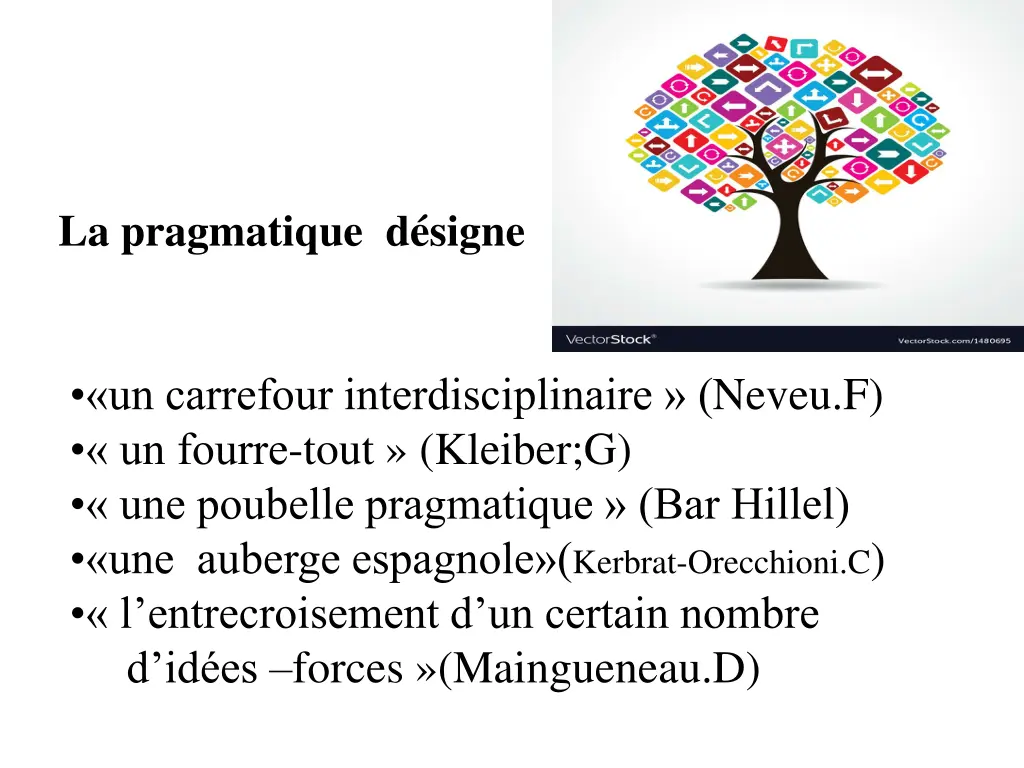 la pragmatique d signe