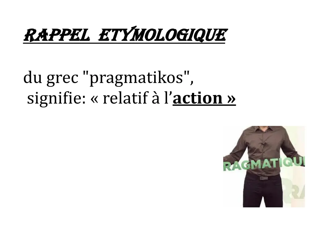 rappel rappel etymologique etymologique