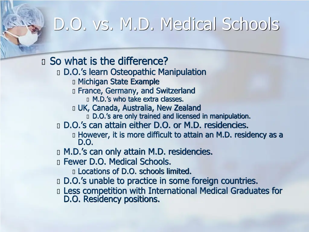 d o vs m d medical schools 1