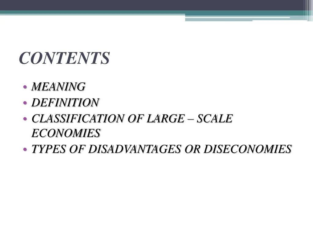 contents