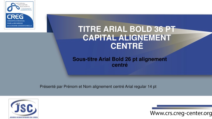 titre arial bold 36 pt capital alignement centr
