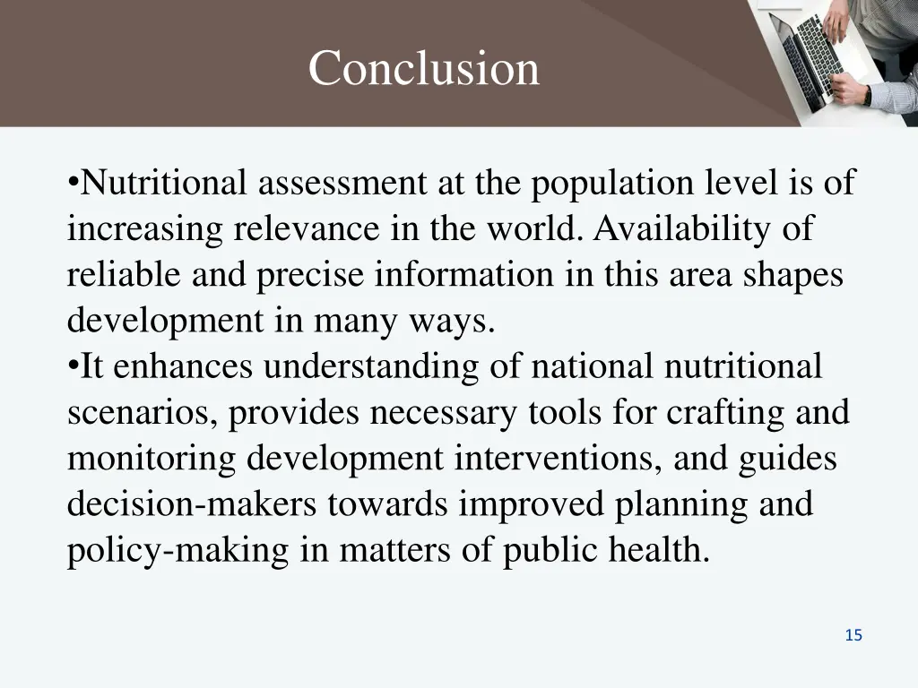 conclusion