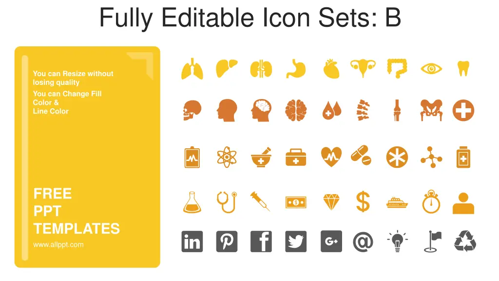 fully editable icon sets b