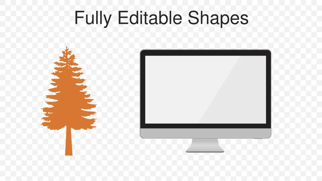 fully editable shapes 1