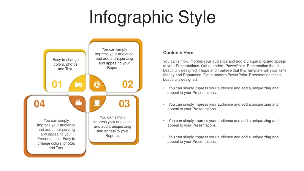 infographic style
