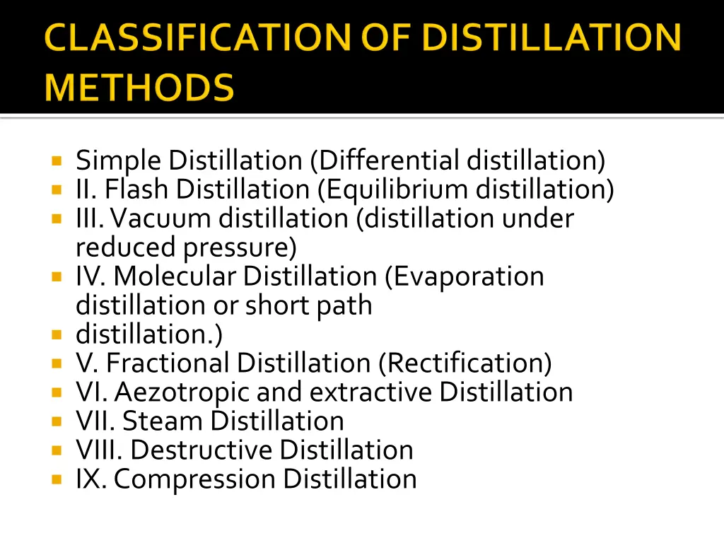 simple distillation differential distillation