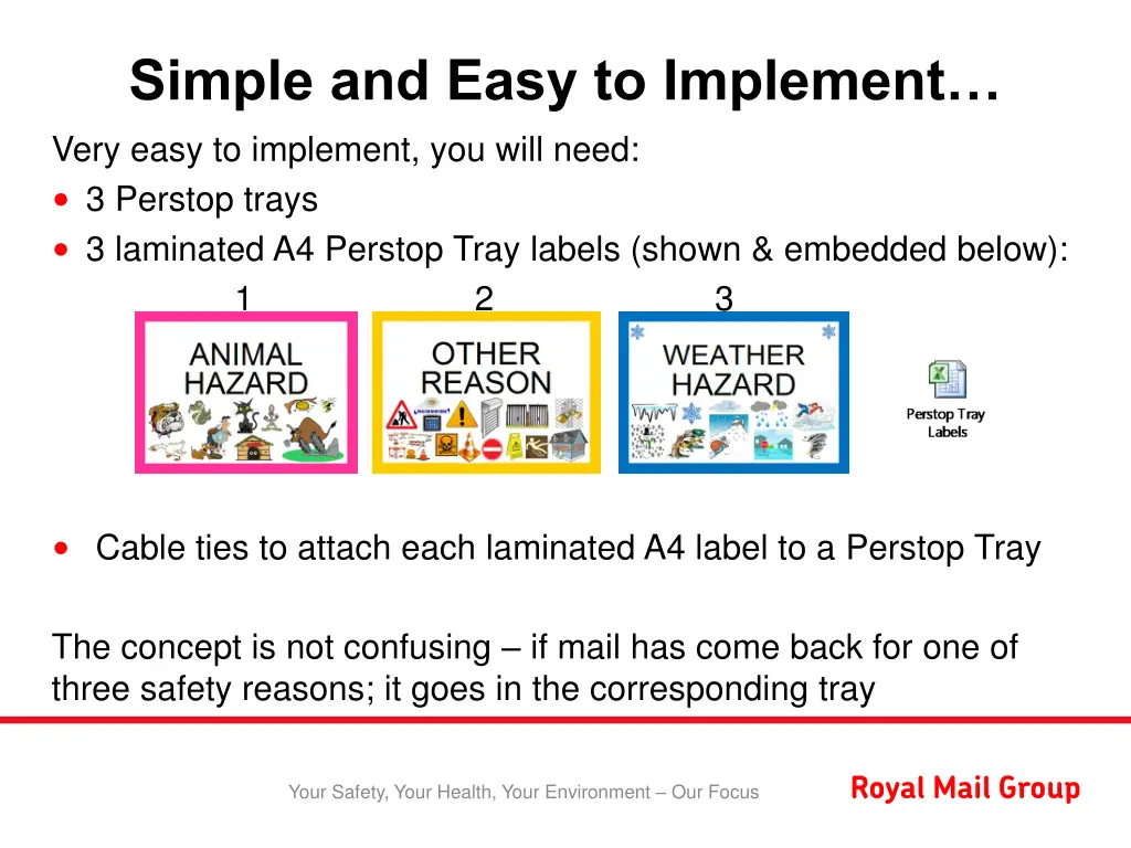 simple and easy to implement
