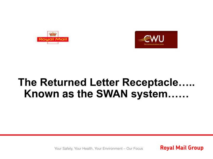the returned letter receptacle known as the swan