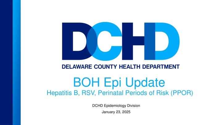 boh epi update hepatitis b rsv perinatal periods