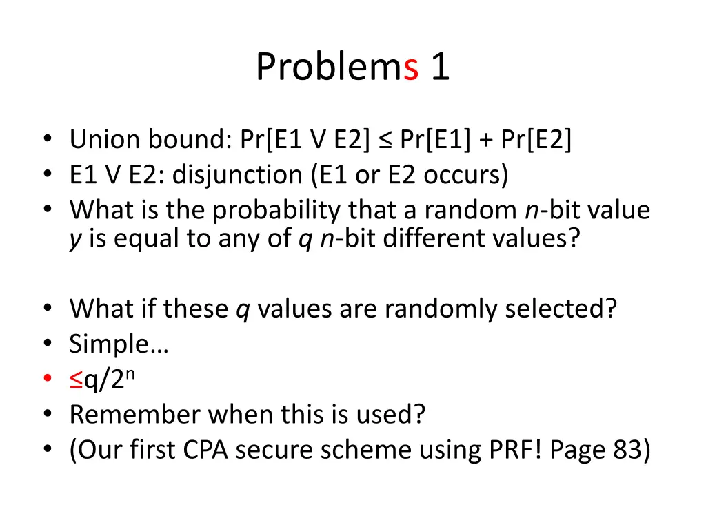 problems 1 2