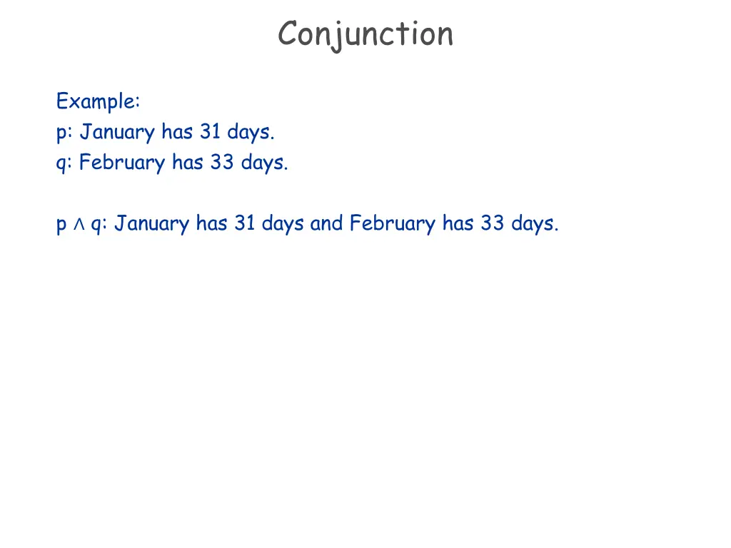 conjunction