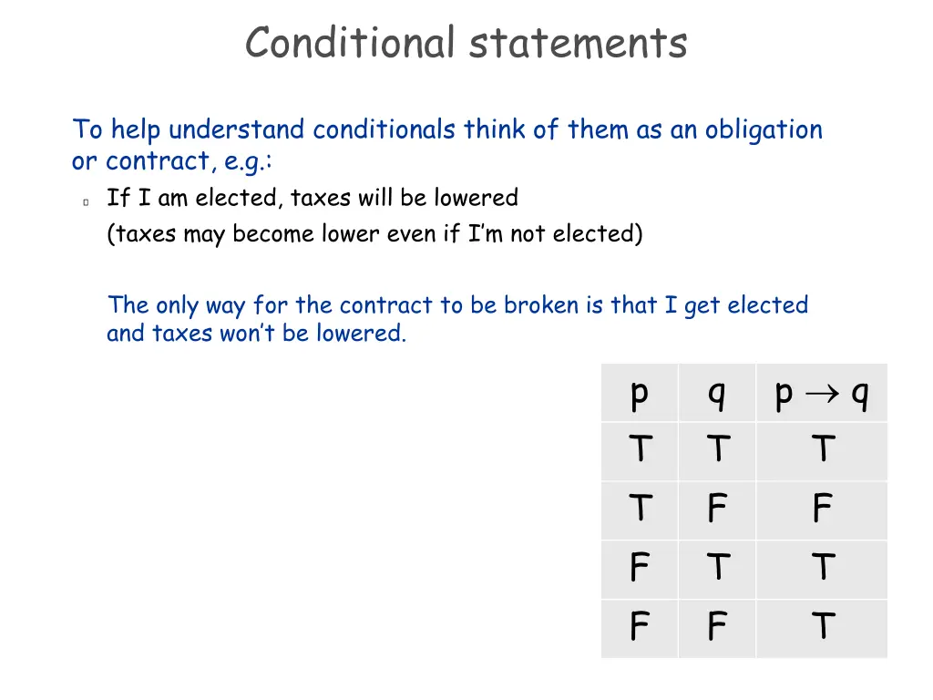 conditional statements 1