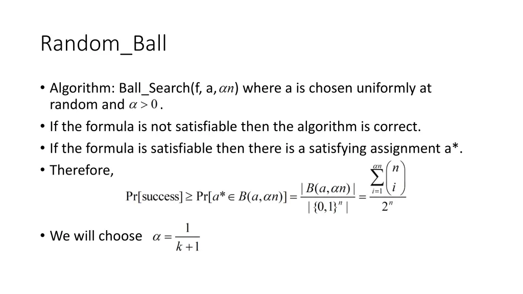 random ball