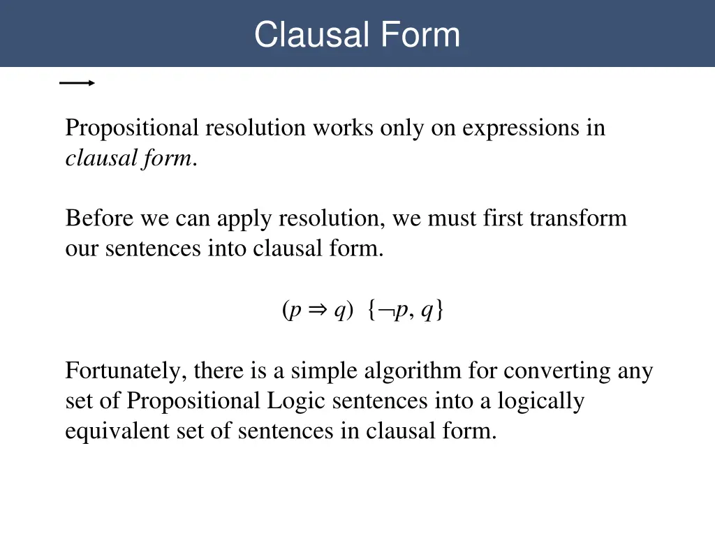 clausal form 1